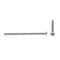 Prime-Line Machine Screw, Round Head, Phil/Sltd Comb No. 8-32 X 2-1/2in 18-8 Stainless Steel 100PK 9003970 - alternate 2